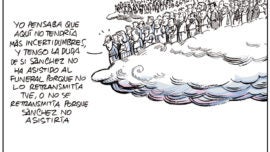 Funeral sin el presidente del Gobierno
