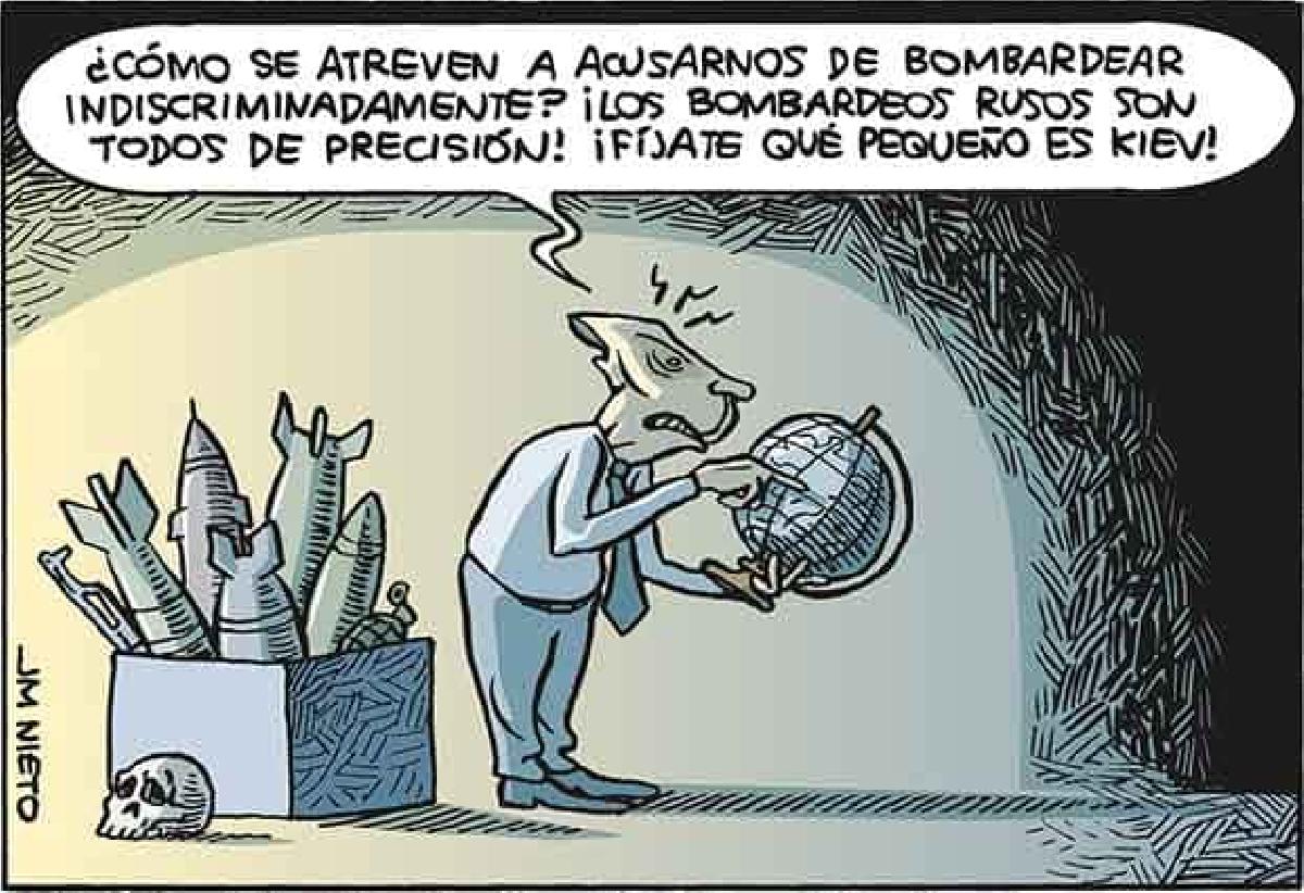 Bombardeos indiscriminados o de precisión